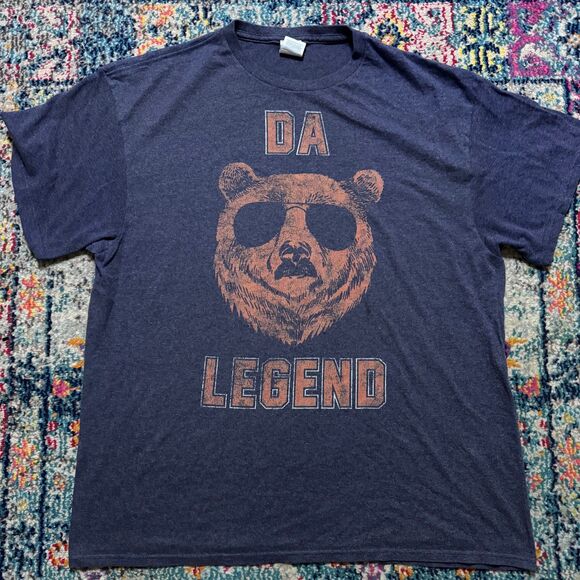 Lost Gods Da Bears Chicago Bears NFL Short Sleeve Crewneck T-Shirt Size XL - Picture 1 of 4